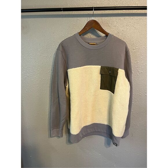 L.L. Bean Men's Signature Sherpa Sweatshirt, Crewneck Size XL Slim Fit - Picture 1 of 5